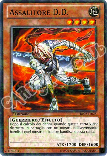 BP02-IT028 Assalitore D.D. rara mosaico 1a Edizione (IT) -NEAR MINT-
