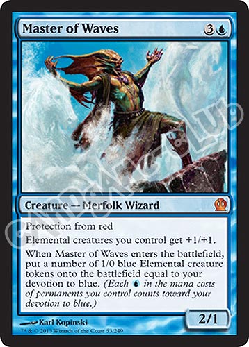 053 / 249 Master of Waves rara mitica (EN) -NEAR MINT-