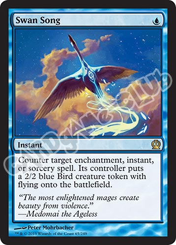 065 / 249 Swan Song rara (EN) -NEAR MINT-