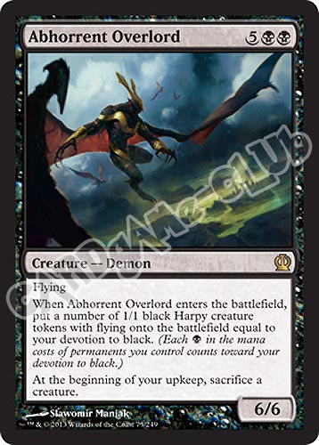 075 / 249 Abhorrent Overlord rara (EN) -NEAR MINT-