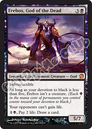 085 / 249 Erebos, God of the Dead rara mitica (EN) -NEAR MINT-