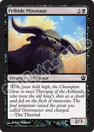 087 / 249 Felhide Minotaur comune (EN) -NEAR MINT-