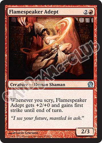 123 / 249 Flamespeaker Adept non comune (EN) -NEAR MINT-