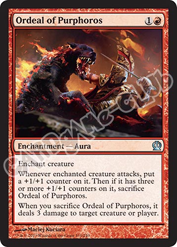 131 / 249 Ordeal of Purphoros non comune (EN) -NEAR MINT-