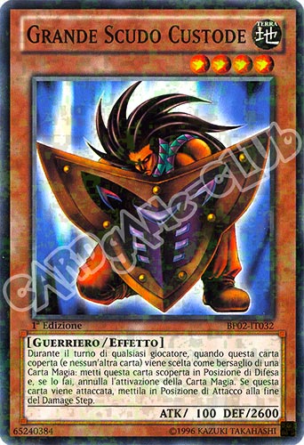 BP02-IT032 Grande Scudo Custode comune mosaico 1a Edizione (IT) -NEAR MINT-