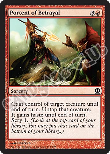 133 / 249 Portent of Betrayal comune (EN) -NEAR MINT-