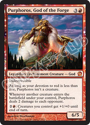 135 / 249 Purphoros, God of the Forge rara mitica (EN) -NEAR MINT-