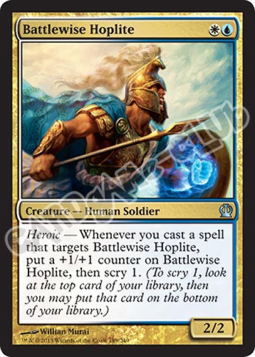 189 / 249 Battlewise Hoplite non comune (EN) -NEAR MINT-