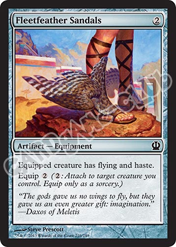 216 / 249 Fleetfeather Sandals comune (EN) -NEAR MINT-