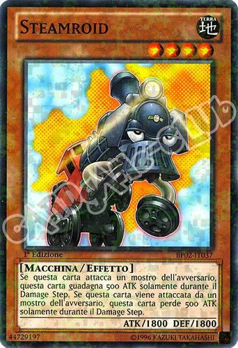 BP02-IT037 Steamroid comune mosaico 1a Edizione (IT) -NEAR MINT-