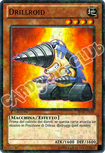 BP02-IT038 Drillroid comune mosaico 1a Edizione (IT) -NEAR MINT-