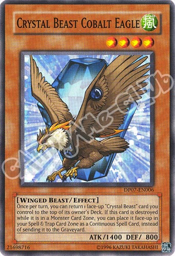 DP07-EN006 Crystal Beast Cobalt Eagle comune Unlimited (EN) -NEAR MINT-