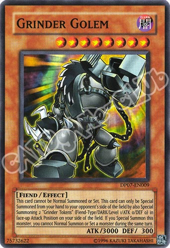 DP07-EN009 Grinder Golem super rara Unlimited (EN) -NEAR MINT-