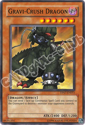 DP07-EN011 Gravi-Crush Dragon comune Unlimited (EN) -NEAR MINT-