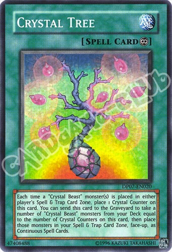 DP07-EN020 Crystal Tree super rara Unlimited (EN) -NEAR MINT-