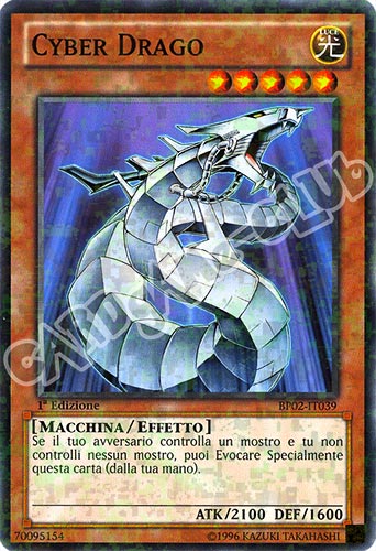 BP02-IT039 Cyber Drago comune mosaico 1a Edizione (IT) -NEAR MINT-