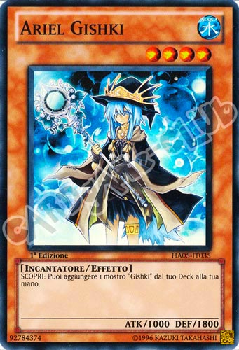 HA05-IT035 Ariel Gishki super rara 1a Edizione (IT) -PLAYED-