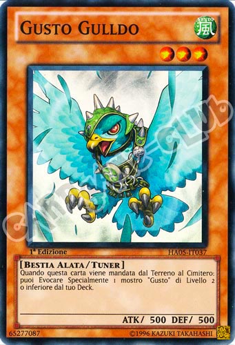HA05-IT037 Gusto Gulldo super rara 1a Edizione (IT) -GOOD-