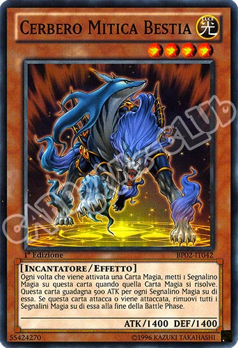 BP02-IT042 Cerbero Mitica Bestia comune 1a Edizione (IT) -NEAR MINT-
