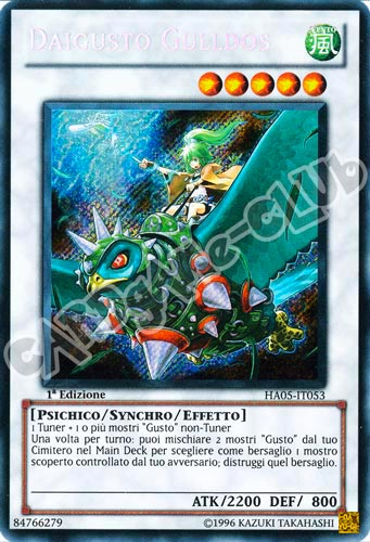HA05-IT053 Daigusto Gulldos rara segreta 1a Edizione (IT) -PLAYED-