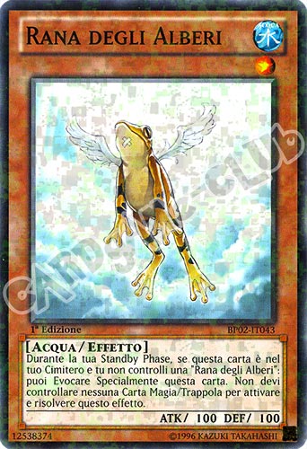 BP02-IT043 Rana degli Alberi comune mosaico 1a Edizione (IT) -NEAR MINT-