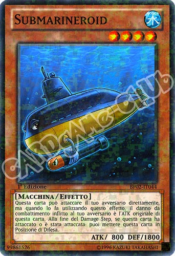 BP02-IT044 Submarineroid comune mosaico 1a Edizione (IT) -NEAR MINT-