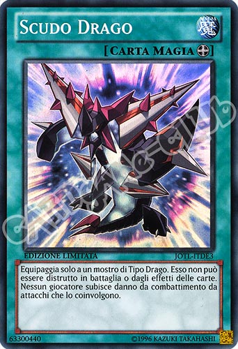 JOTL-ITDE3 Scudo Drago super rara Edizione Limitata (IT) -NEAR MINT-