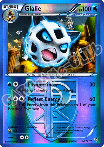 022 / 101 Glalie non comune foil reverse (EN) -NEAR MINT-