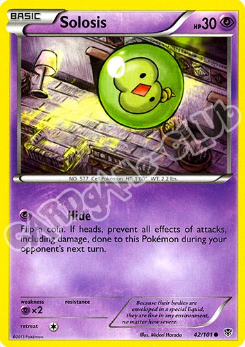 042 / 101 Solosis comune (EN) -NEAR MINT-