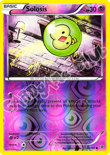 042 / 101 Solosis comune foil reverse (EN) -NEAR MINT-