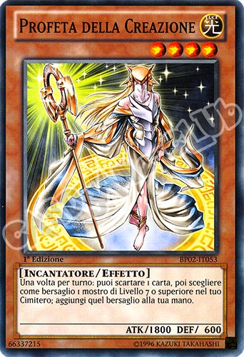 BP02-IT053 Profeta della Creazione comune 1a Edizione (IT) -NEAR MINT-
