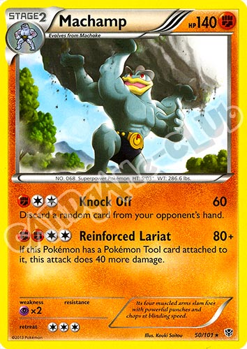 050 / 101 Machamp comune (EN) -NEAR MINT-