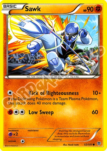 052 / 101 Sawk comune (EN) -NEAR MINT-