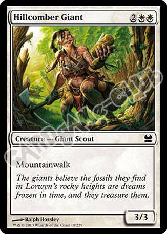 018 / 229 Hillcomber Giant comune (EN) -NEAR MINT-