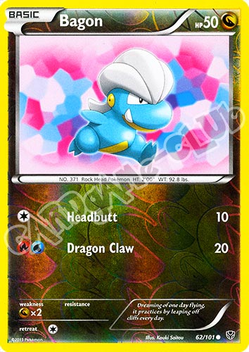 062 / 101 Bagon comune foil reverse (EN) -NEAR MINT-