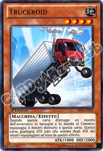 BP02-IT055 Truckroid rara 1a Edizione (IT) -NEAR MINT-