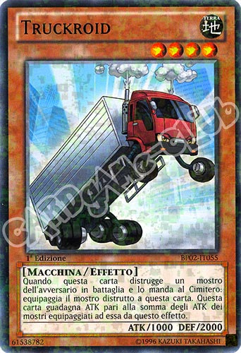BP02-IT055 Truckroid rara mosaico 1a Edizione (IT) -NEAR MINT-
