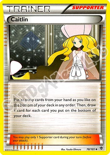 078 / 101 Caitlin non comune (EN) -NEAR MINT-