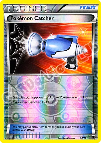 083 / 101 Pokemon Catcher non comune foil reverse (EN) -NEAR MINT-