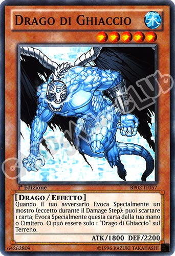 BP02-IT057 Drago di Ghiaccio comune 1a Edizione (IT) -NEAR MINT-