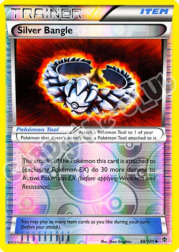 088 / 101 Silver Bangle non comune foil reverse (EN) -NEAR MINT-