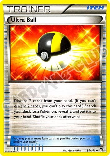 090 / 101 Ultra Ball non comune (EN) -NEAR MINT-