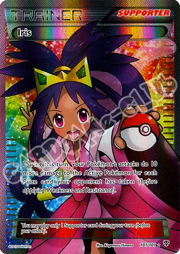 101 / 101 Iris rara ex foil (EN) -NEAR MINT-