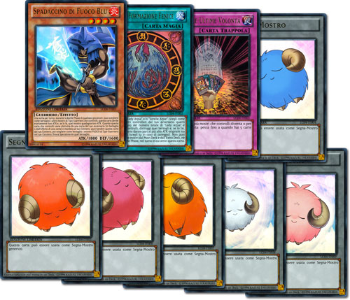 LC04-IT Set completo 9 carte ultra rare esclusive (IT) -NEAR MINT-