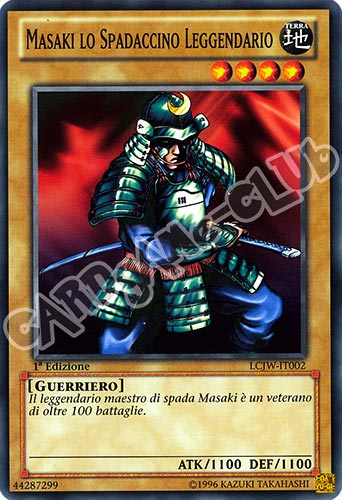 LCJW-IT002 Masaki lo Spadaccino Leggendario comune 1a Edizione (IT) -NEAR MINT-