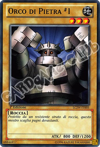 LCJW-IT005 Orco di Pietra #1 comune 1a Edizione (IT) -NEAR MINT-