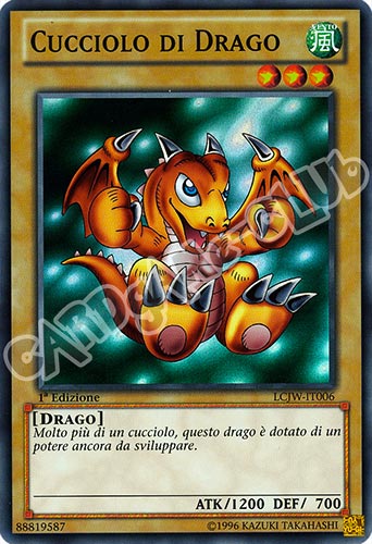 LCJW-IT006 Cucciolo di Drago super rara 1a Edizione (IT) -NEAR MINT-