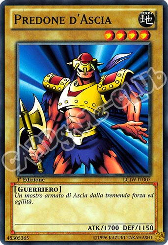 LCJW-IT007 Predone d'Ascia comune 1a Edizione (IT) -GOOD-