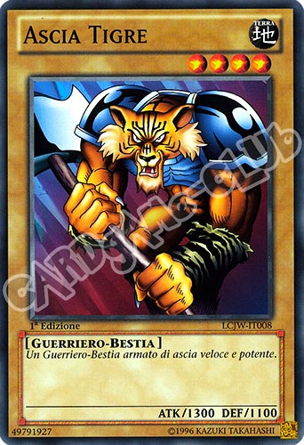 LCJW-IT008 Ascia Tigre comune 1a Edizione (IT) -NEAR MINT-