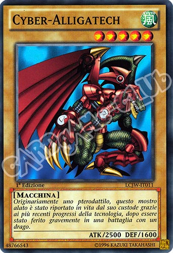 LCJW-IT011 Cyber-Alligatech comune 1a Edizione (IT) -NEAR MINT-